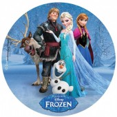 Decoração Bolo Frozen 20cm