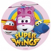 Decoração de bolo de Aniversário Super Wings Dizzy