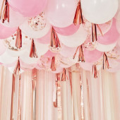 Decoração Teto Balões Rosa