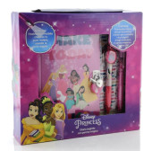 Diário + Caneta Mágica Princesas Disney