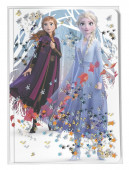 Diário Capa Efeito Água Frozen 2 Sortido