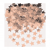 Emb Confettis Metálicos Estrelas Rosa Gold