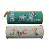 Estojo Cilíndrico Bluey e Bingo 22cm