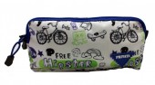 Estojo duplo 22 cm Privata - Free Hipster