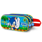 Estojo Duplo 3D Sonic Faster