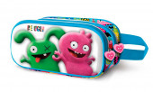 Estojo Duplo 3D Ugly Dolls Be Ugly