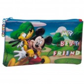 Estojo escolar Mickey & Pluto Best Friends