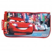 Estojo escolar plano Disney Cars Neon City