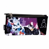 Estojo escolar triplo Campro Butterflies