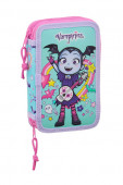 Estojo Plumier duplo 28 peças Vampirina Rockin