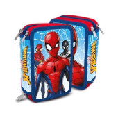 Estojo Plumier Triplo Spiderman Marvel