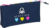 Estojo Triplo Benetton Love