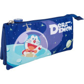 Estojo Triplo Doraemon Space