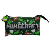 Estojo Triplo Minecraft TMT