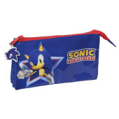 Estojo Triplo Sonic Let´s Roll