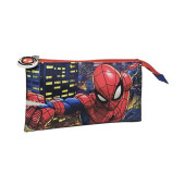 Estojo Triplo Spiderman City Marvel