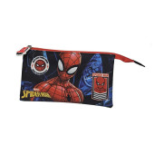 Estojo Triplo SpiderMan Power Marvel