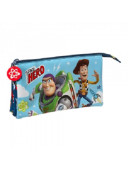 Estojo Triplo Toy Story Space Hero