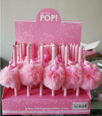 Expositor Canetas Pompom Flamingo Ohmypop