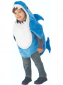 Fato Baby Shark Azul