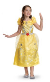 Fato Bela Princesas Clássico 100º Aniversário Disney