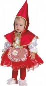 Fato Capuchinho Vermelho Bebé