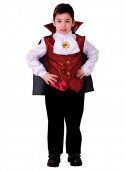 Fato Carnaval Criança Menino Vampiro