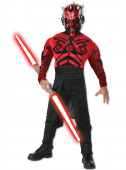 Fato Darth Maul traje deluxe musculado