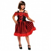 Fato de bailarina de can-can para menina
