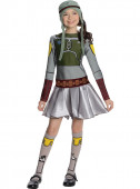 Fato de Boba Fett Guerra das Estrelas para menina