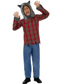Fato de lobisomem  para menino halloween Fato de lobisomem  para menino halloween