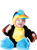 Fato de luxo Tucano colorido para bebé