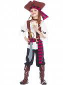 Fato de pirata dos 7 mares para menina