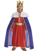 Fato de Rei Mago vermelho