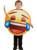 Fato Emoji Sorridente com Lágrimas