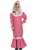 Fato Espanhola rosa para bebé