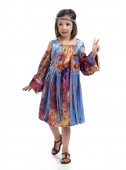 Fato Hippie pacífica para menina