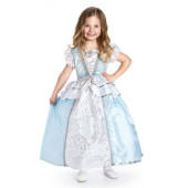 Fato Menina Princesa Cinderela