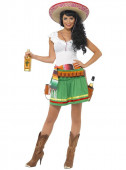 Fato Mexicana Tequilha Mulher Adulto