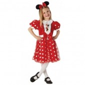 Fato Minnie Mouse Red Glitz