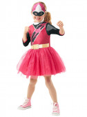 Fato Power Ranger Rosa Menina