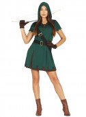 Fato Robin Hood Mulher Adulto