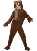Fato Urso Castanho Infantil