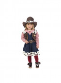 Fato Vaqueira Elegante Menina
