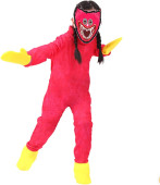 Fato Vermelho Huggy Wuggy Poppy Playtime