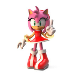Figura Amy Rose - Sonic - Comansi