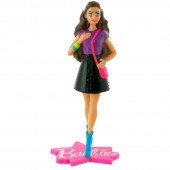 Figura Barbie bolso rosa