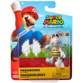 Figura Básica Parabones com Asas Super Mario