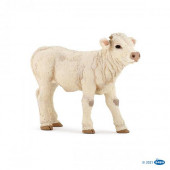 Figura Bezerro Charolais Papo