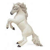 Figura Cavalo Branco em Pé Papo
